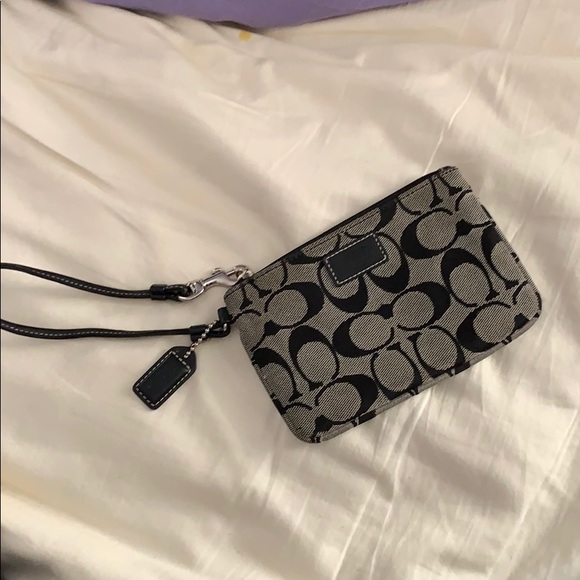 “Coach” signature series wristlet #0112